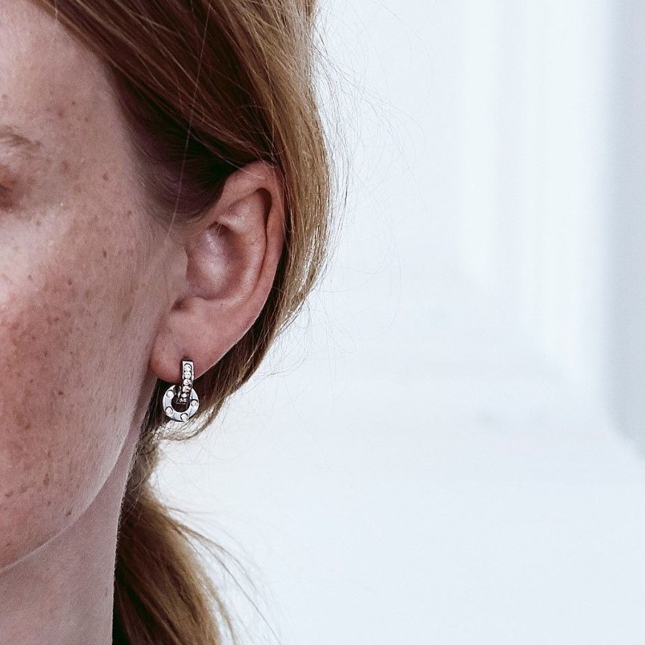 Orhangen Edblad | Ida Orbit Earrings Steel