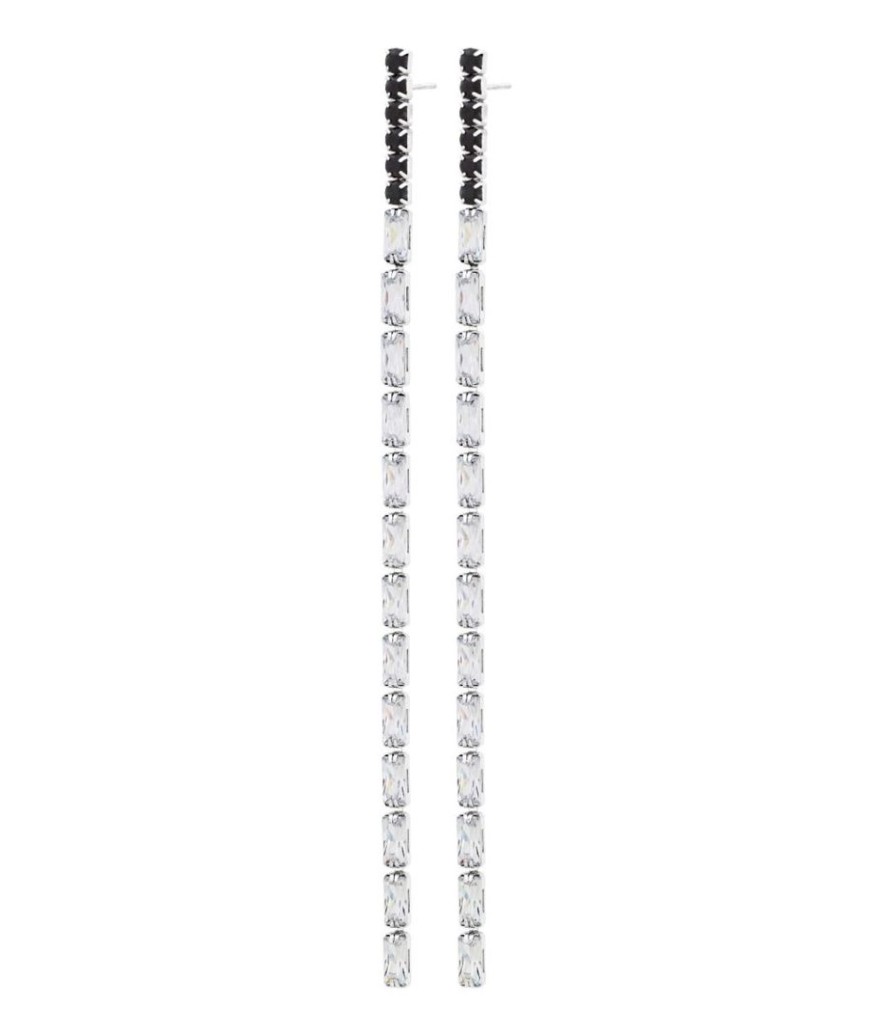 Orhangen Edblad | Luminary Earrings Long Jet Steel