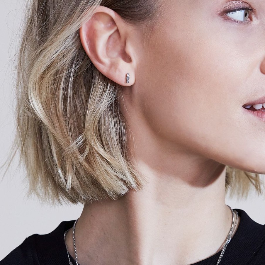 Orhangen Edblad | Mint Mini Studs Steel