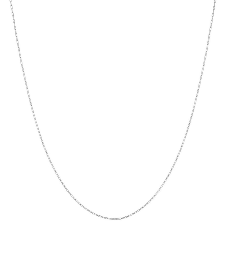 Halsband Edblad | Rectangular Chain 50 Cm Steel