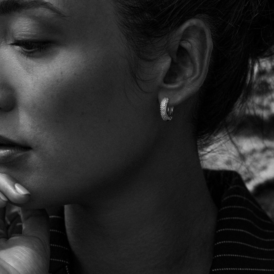 Orhangen Edblad | Luxe Hoops Silver