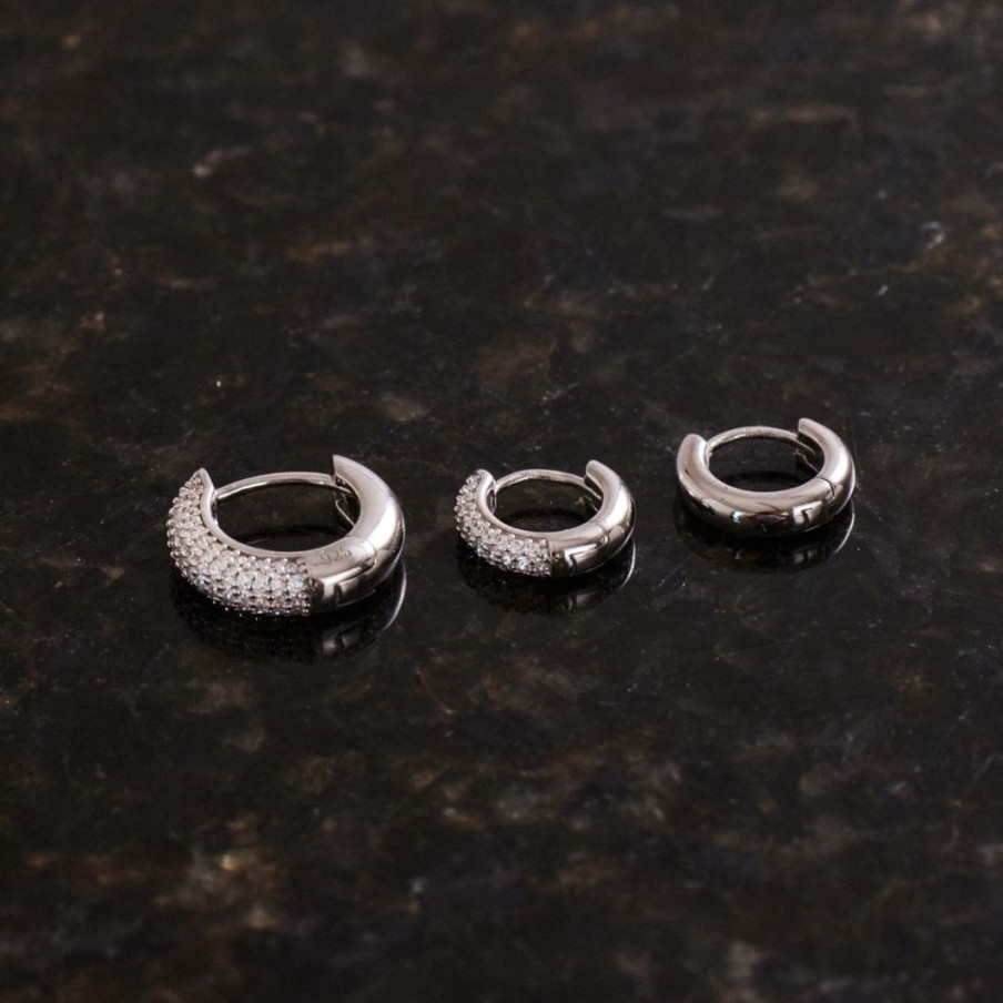 Orhangen Edblad | Luxe Hoops Silver