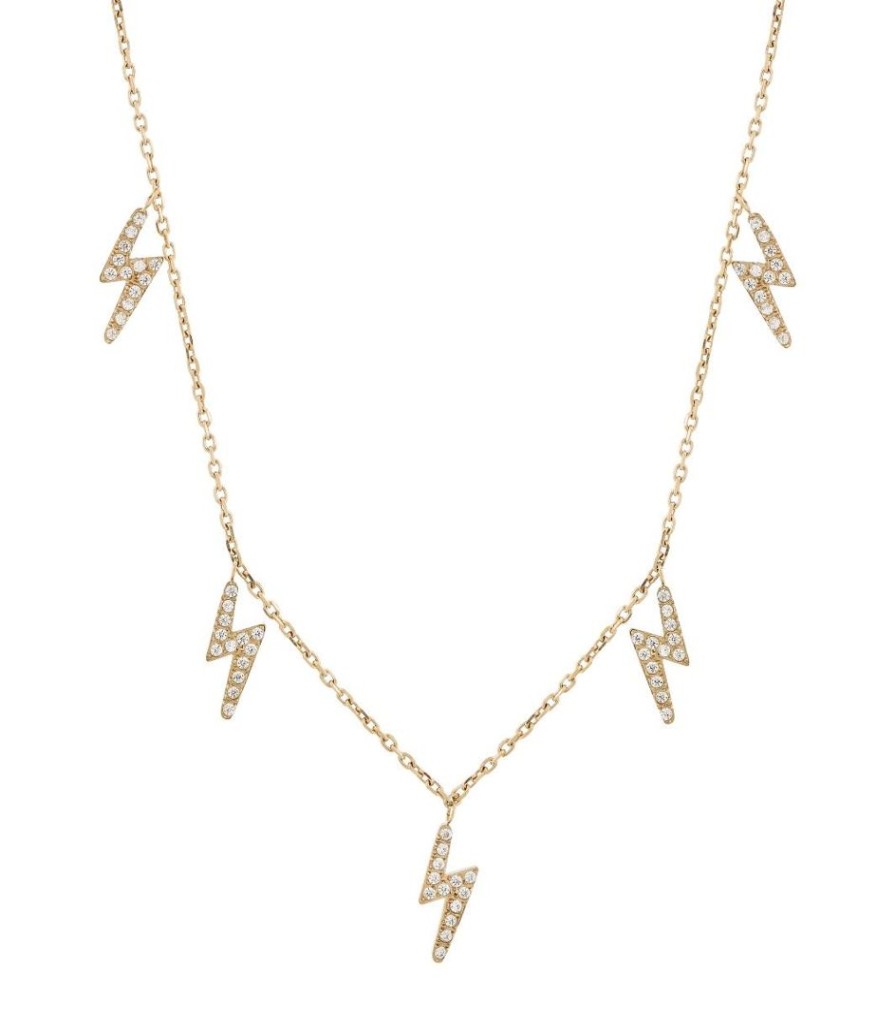 Halsband Edblad | Lightning Sparkle Necklace Multi Gold