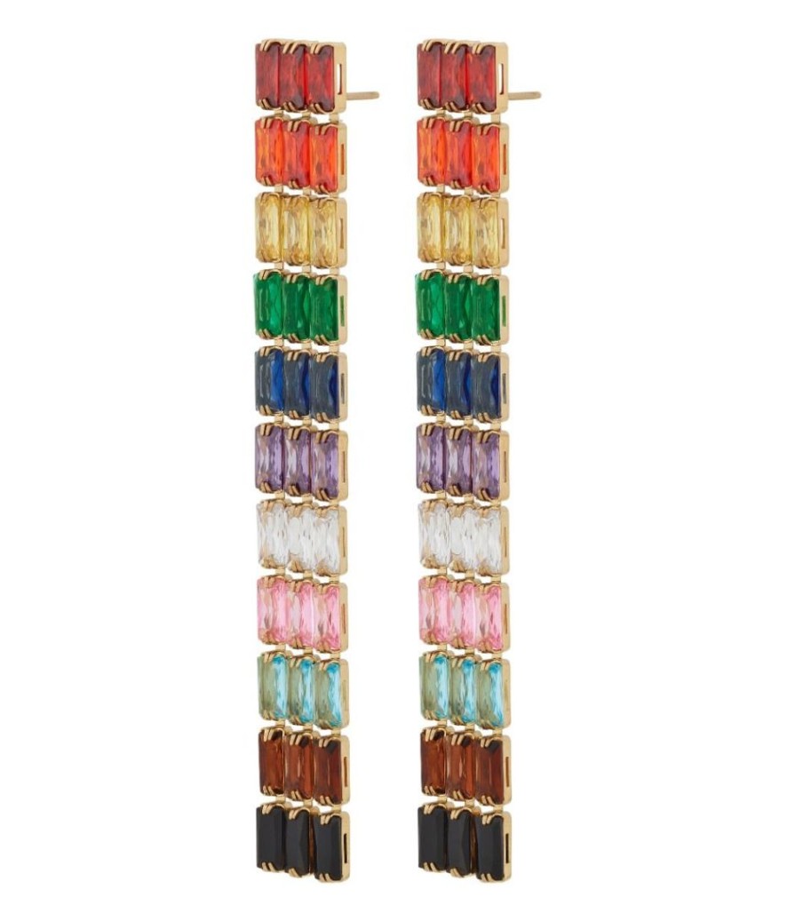 Orhangen Edblad | Rainbow Earrings Maxi Progress Gold