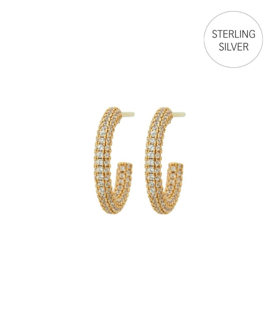 Orhangen Edblad | Crystal Creoles S Gold
