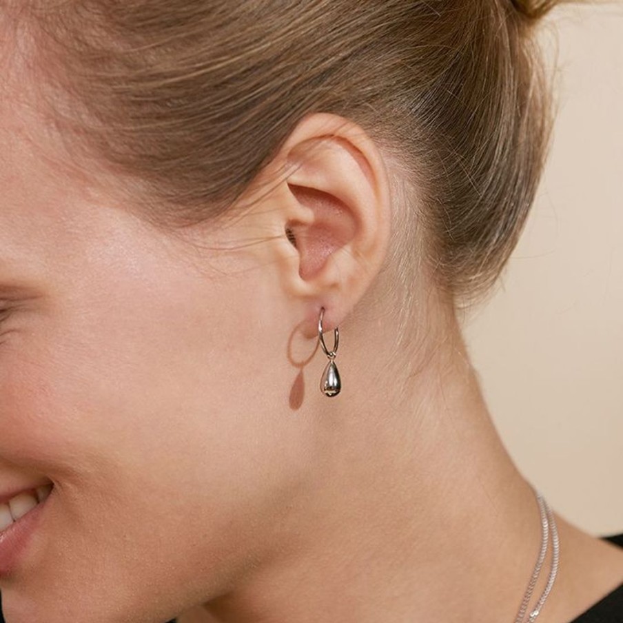 Orhangen Edblad | Drop Mini Earrings Steel
