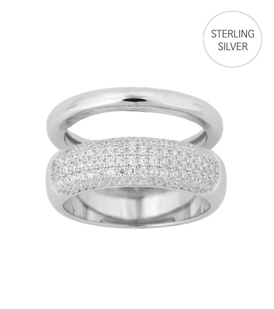 Ringar Edblad | Luxe Ring Duo Silver