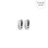 Orhangen Edblad | Luxe Hoops Mini Plain Silver
