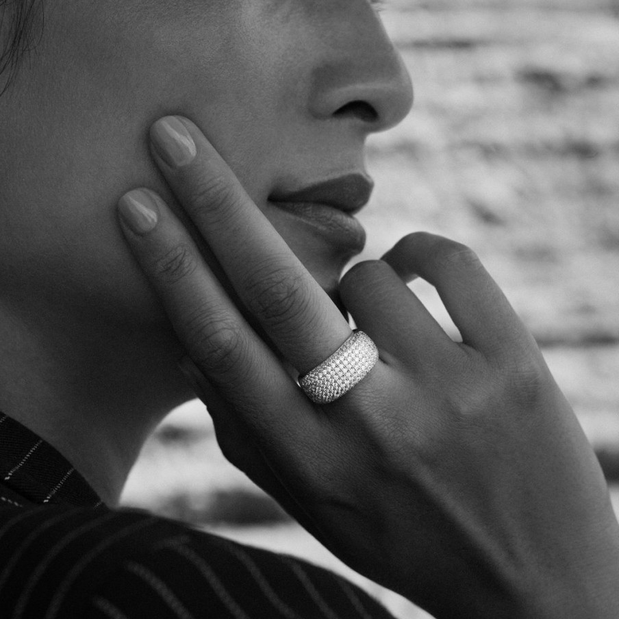 Ringar Edblad | Luxe Ring Maxi Silver