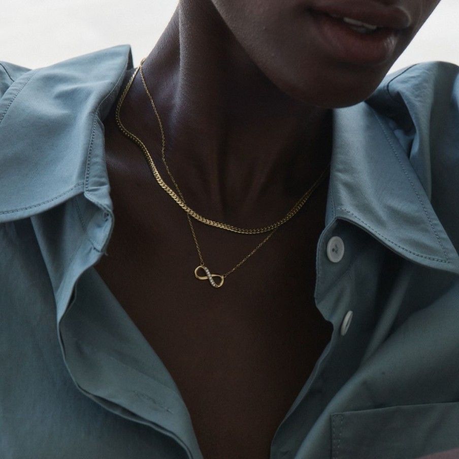 Halsband Edblad | Infinity Necklace Gold