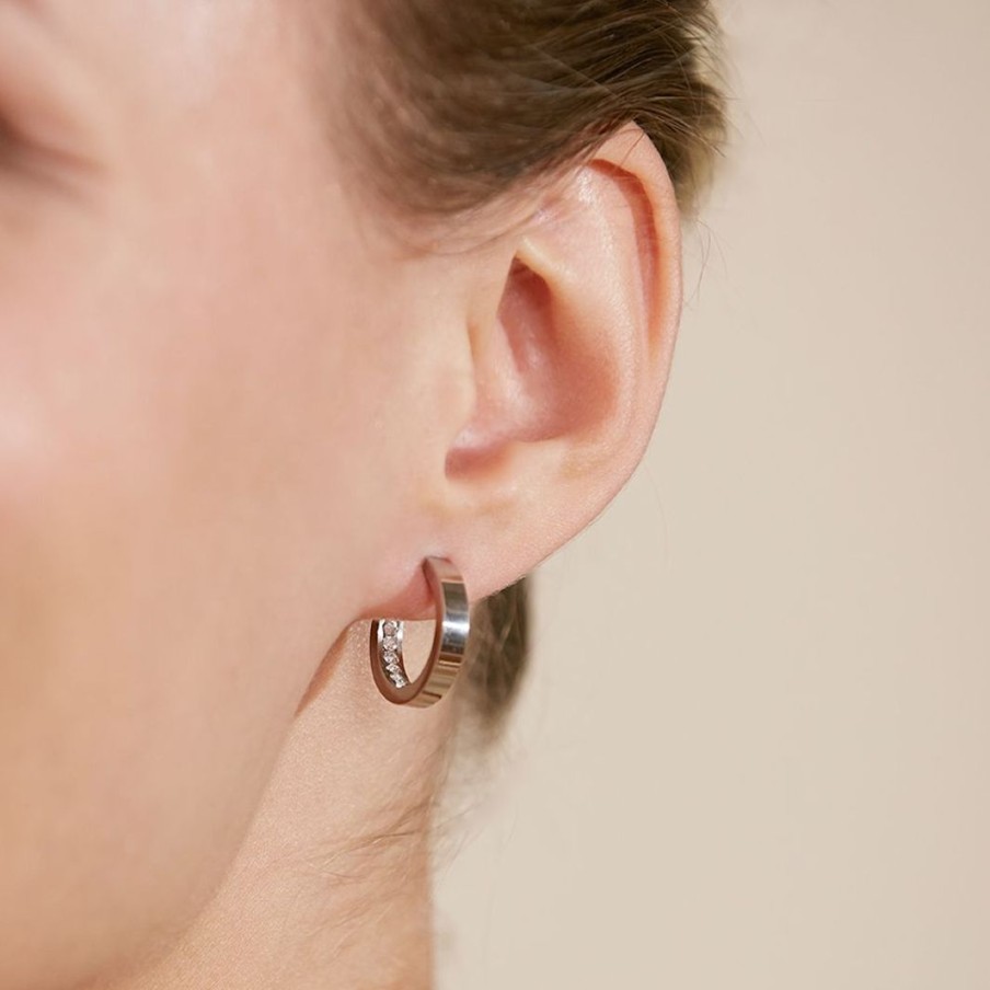 Orhangen Edblad | Monaco Earrings Mini Steel