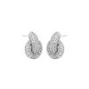 Orhangen Edblad | Redondo Sparkle Studs S Rhodium
