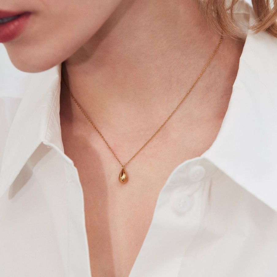 Halsband Edblad | Drop Mini Necklace Gold